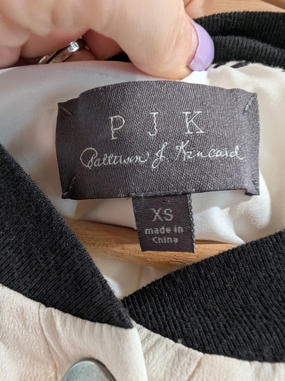 PJK Patterson J. Kincaid 100% Silk Bomber - Picture 7 of 8